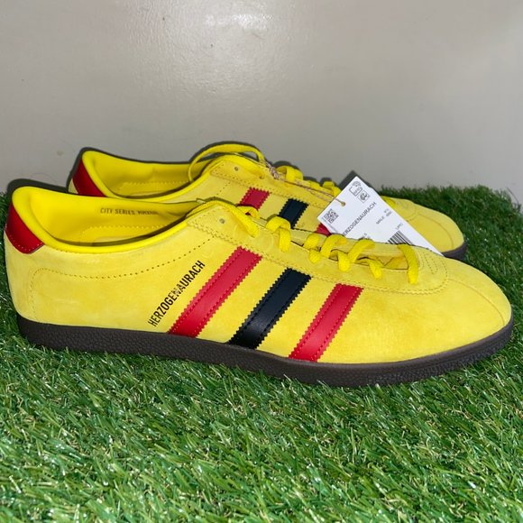 Adidas Herzogenaurach City Series Yellow Black Red Samba Germany IF2349 Mens 12